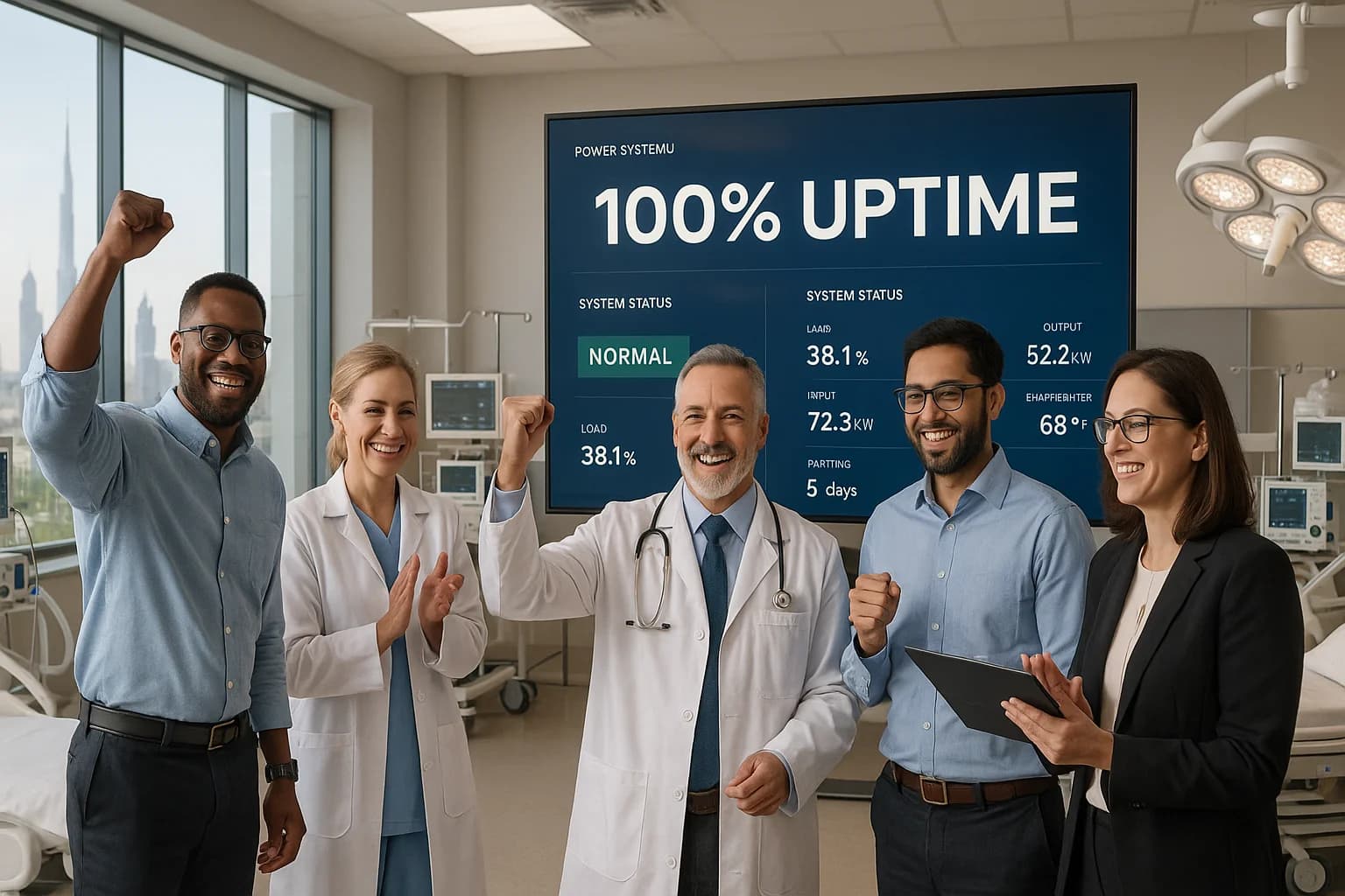 Private Hospital Achieves 100% Uptime During Critical Expansion